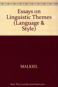 Essays on Linguistic Themes (Language & Style)