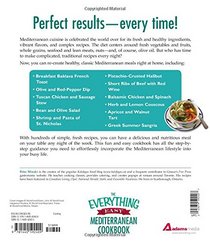 The Everything Easy Mediterranean Cookbook: Includes Spicy Olive Chicken, Penne all'Arrabbiata, Catalan Potatoes, Mussels Marinara, Date-Almond Pie...and Hundreds More!