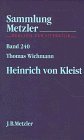 Heinrich Von Kleist (Sammlung Metzler) (German Edition)