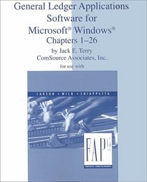 General Ledger Applications Software for Microsoft Windows Chapters 1-26