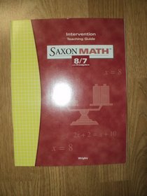 Math 8/7 3e Intervention Teaching Guide