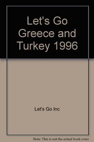 Let's Go Greece and Turkey 1996