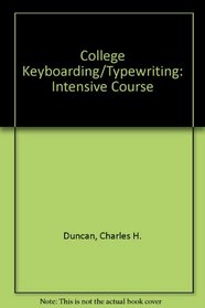College Keyboarding Typewriting Intermediate Course