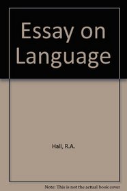 An Essay on Language