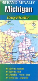 Rand McNally Michiganeasyfinder Map (Rand McNally Easyfinder)