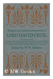 Essays & poems presented to Lord David Cecil