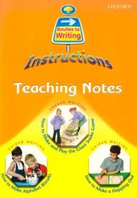 Oxford Reading Tree: Oxford Reading Tree: Year 1: Routes to Writing: Instructions: Pack of 6