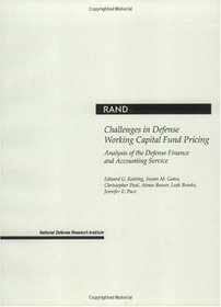 Challenges in Defense Working Capital Fund Pricing: Analysis of the Defense Finance and Accounting Service