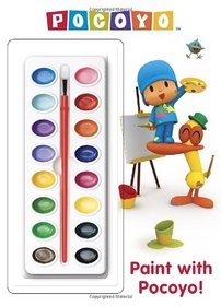 Paint with Pocoyo! (Pocoyo) (Deluxe Paint Box Book)