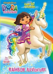 Rainbow Adventure (Dora the Explorer) (Super Color with Stickers)