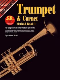 Trumpet and Cornet Method Book 1: With CD (Progressive Young Beginners)