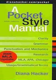 Pocket Style Manual 5e with 2009 MLA Update & i-cite
