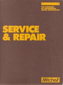 1981-1985 Mitchell Chassis Service & Repair Domestic Light Trucks & Vans Brakes Wheel Alignment Suspension Steering (Service & Repair)