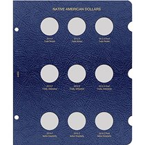 Native American Dollar Album Page, Dated 2012-2014
