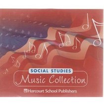 Social Studies Music Collection 2 CD Set -27 songs (Harcourt Social Studies)