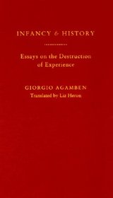 Infancy and History: The Destruction of Experience