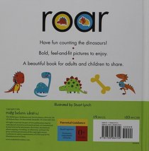 Roar: A Feel-and-Fit Shapes Book of Dinosaur Counting