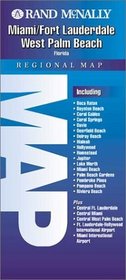 Rand McNally Miami, Fort Lauderdale, West Palm Beach City Map (Folded-Map Series)