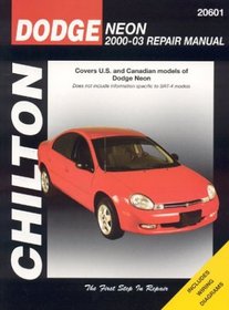 Dodge Neon 2000-2003 (Chilton's Total Car Care Repair Manual)