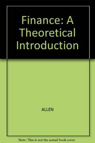 Finance: A Theoretical Introduction