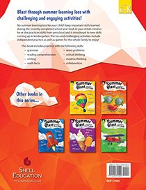 Summer Blast: Getting Ready for Kindergarten ? Full-Color Workbook for Kids Ages 4-6 - Reading, Writing, Art, and Math Worksheets - Prevent Summer Learning Loss ? Parent Tips