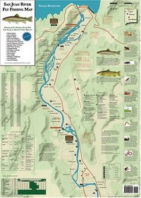 San Juan River Fly Fishing Map