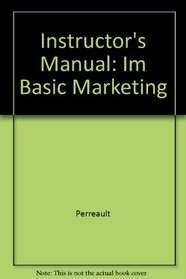 Instructor's Manual: Im Basic Marketing