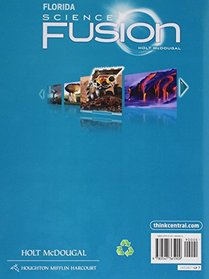 Holt McDougal Science Fusion Florida: Student Edition Interactive Worktext Grade 7 2012