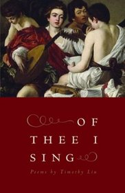 Of Thee I Sing (Contemporary Poetry Series)