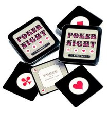 Poker Night Coasters