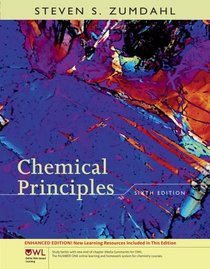 Student Solutions Manual for Zumdahl's Chemical Principles with OWL, Enhanced Edition, 6th