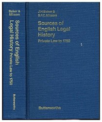Sources of English Legal History: Private Law to 1750