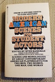 Modern American Scenes For  Student Actors