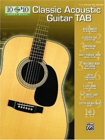 10 for 10 Classic Acoustic Guitar Tab