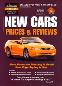 Edmunds New Cars Winter 2000: Prices & Reviews (Edmundscom New Car and Trucks Buyer's Guide)