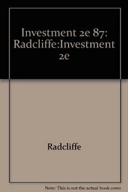 Investment 2e 87: Radcliffe:Investment 2e