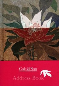 Cole & Son Tamarisk--Address Book (Cole & Son Stationery)