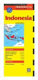 Indonesia Travel Map Fourth Edition (Periplus Travel Maps)
