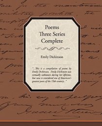 Poems Three Series Complete