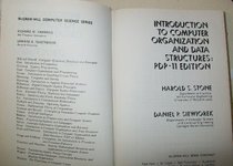 Introduction to Computer Organization and Data Structures, Pdp-11 Edition (McGraw-Hill computer science series)