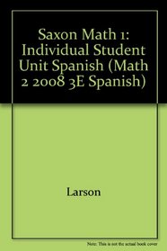 Spanish: Individual Student Unit (Math 2 2008 3e Spanish) (Spanish Edition)