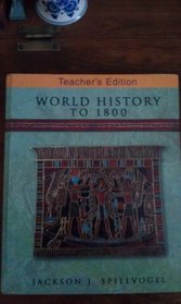 World History to 1800 Teachers Edition
