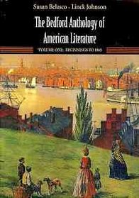 Bedford Anthology of American Literature V1 & Scarlet Letter