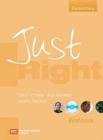 Just Right Workbook without Key: Elementary British English Version (Just Right Course)