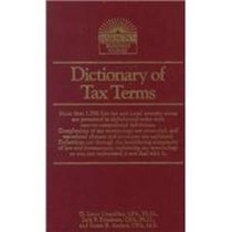 Dictionary of Tax Terms (Barron's Business Guides)