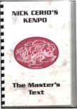 Nick Cerio's Kenpo, the Master's Text