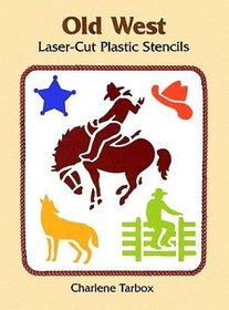 Old West Laser-Cut Plastic Stencils (Laser-Cut Stencils)