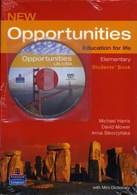 Opportunities Elementary Student Book Pack: WITH Opportunities Global Elementary Students' Book AND Opportunities DVD (Opportunities)