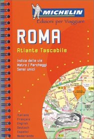 Michelin Rome Mini-Spiral Atlas No. 2038 (Michelin Maps  Atlases)