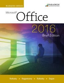Marquee Series: Microsoftoffice 2016: Text with Physical eBook Code